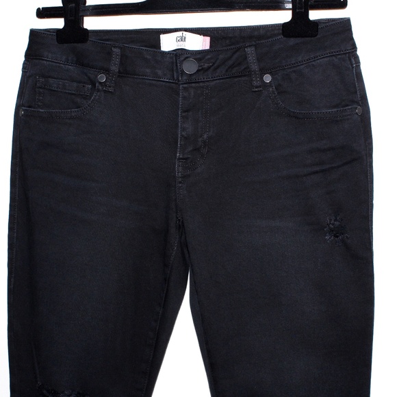 Cabi Slim Boyfriend Distressed Jeans - Picture 4 of 14